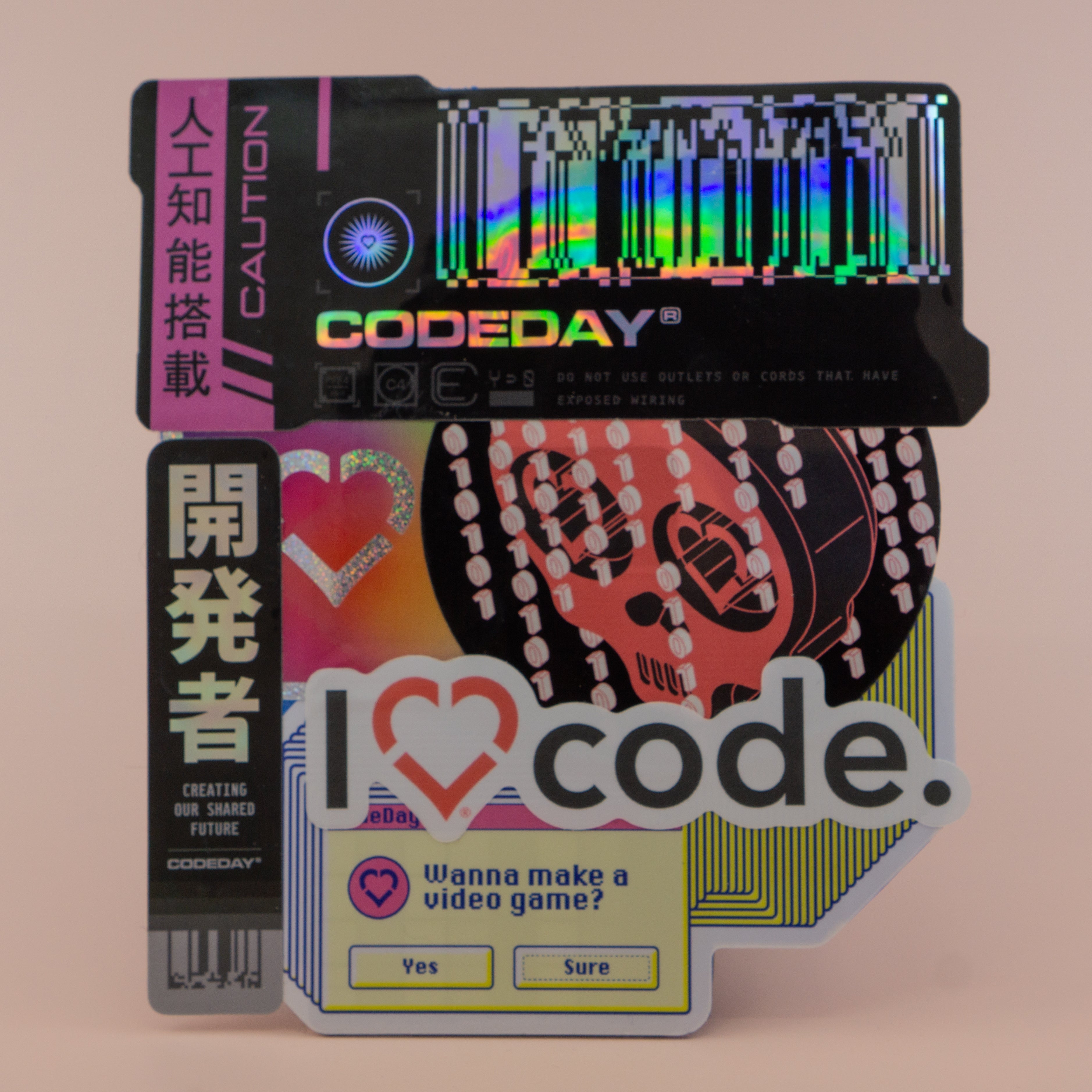 CodeDay Sticker Assortment