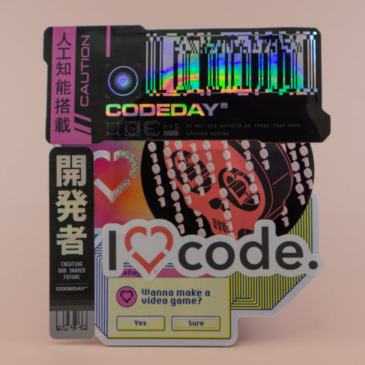 CodeDay Sticker Assortment