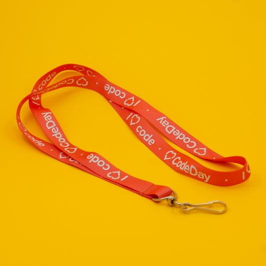 "I heart code" Lanyard